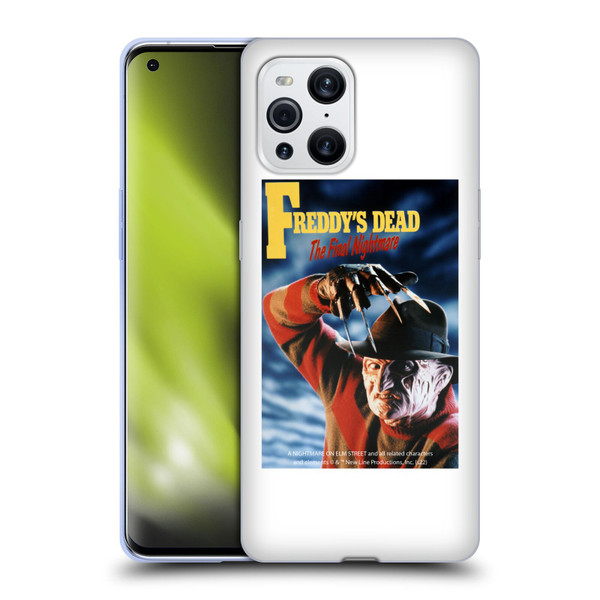 A Nightmare On Elm Street: Freddy's Dead Graphics Poster Soft Gel Case for OPPO Find X3 / Pro