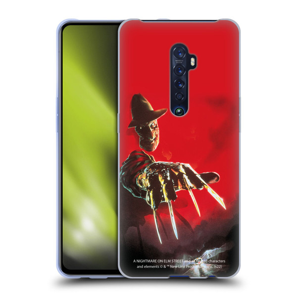 A Nightmare On Elm Street: Freddy's Dead Graphics Poster 2 Soft Gel Case for OPPO Reno 2