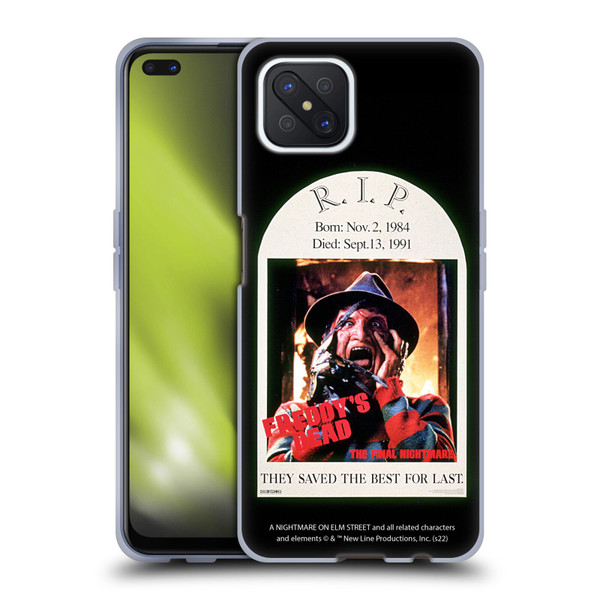 A Nightmare On Elm Street: Freddy's Dead Graphics The Final Nightmare Soft Gel Case for OPPO Reno4 Z 5G