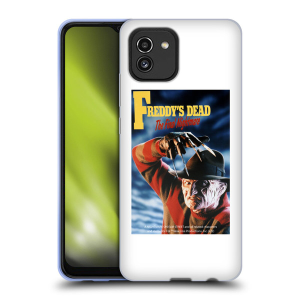 A Nightmare On Elm Street: Freddy's Dead Graphics Poster Soft Gel Case for Samsung Galaxy A03 (2021)