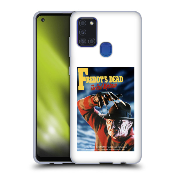 A Nightmare On Elm Street: Freddy's Dead Graphics Poster Soft Gel Case for Samsung Galaxy A21s (2020)