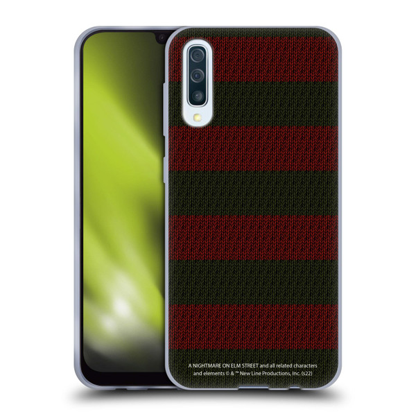 A Nightmare On Elm Street: Freddy's Dead Graphics Sweater Pattern Soft Gel Case for Samsung Galaxy A50/A30s (2019)