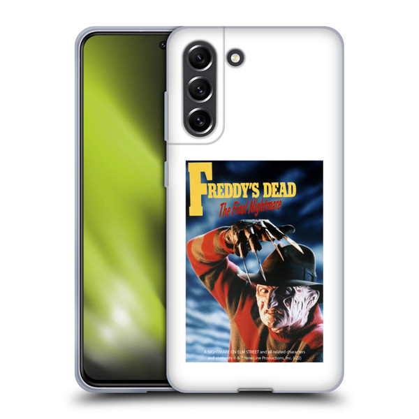 A Nightmare On Elm Street: Freddy's Dead Graphics Poster Soft Gel Case for Samsung Galaxy S21 FE 5G