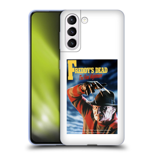 A Nightmare On Elm Street: Freddy's Dead Graphics Poster Soft Gel Case for Samsung Galaxy S21+ 5G