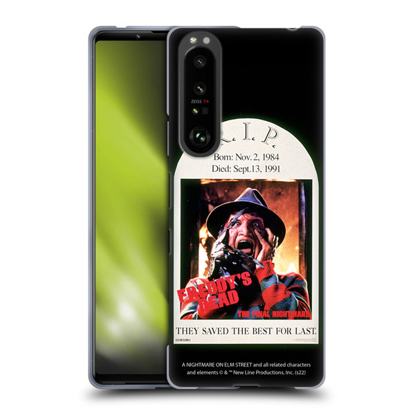 A Nightmare On Elm Street: Freddy's Dead Graphics The Final Nightmare Soft Gel Case for Sony Xperia 1 III
