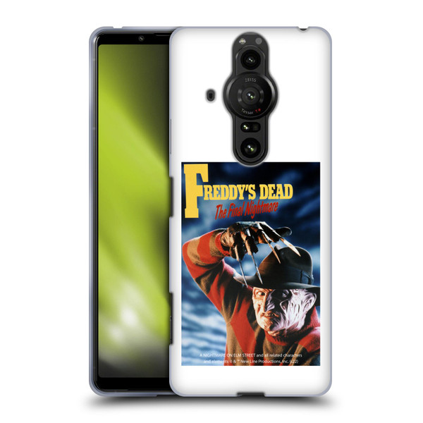 A Nightmare On Elm Street: Freddy's Dead Graphics Poster Soft Gel Case for Sony Xperia Pro-I