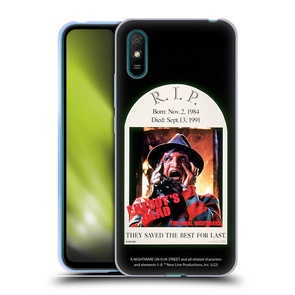 A Nightmare On Elm Street: Freddy's Dead Graphics The Final Nightmare Soft Gel Case for Xiaomi Redmi 9A / Redmi 9AT