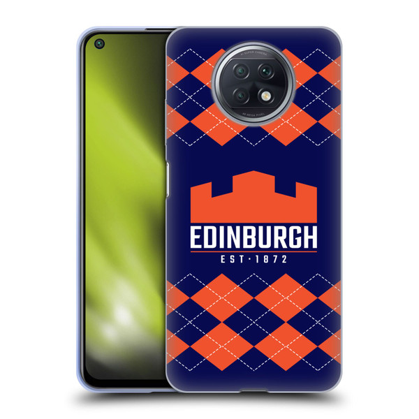 Edinburgh Rugby Logo 2 Argyle Soft Gel Case for Xiaomi Redmi Note 9T 5G