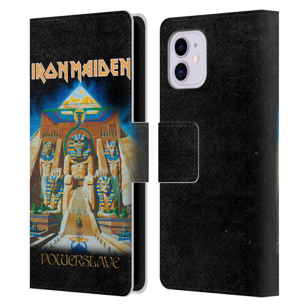 Iron Maiden Album Covers Powerslave Leather Book Wallet Case Cover For Apple iPhone 11