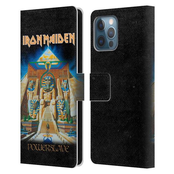 Iron Maiden Album Covers Powerslave Leather Book Wallet Case Cover For Apple iPhone 12 Pro Max
