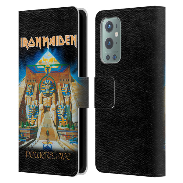 Iron Maiden Album Covers Powerslave Leather Book Wallet Case Cover For OnePlus 9