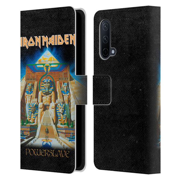 Iron Maiden Album Covers Powerslave Leather Book Wallet Case Cover For OnePlus Nord CE 5G