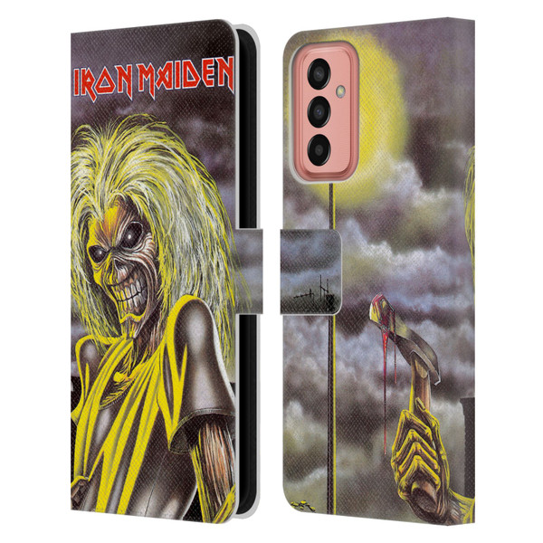 Iron Maiden Album Covers Killers Leather Book Wallet Case Cover For Samsung Galaxy M13 (2022)