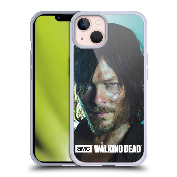 AMC The Walking Dead Characters Daryl Soft Gel Case for Apple iPhone 13