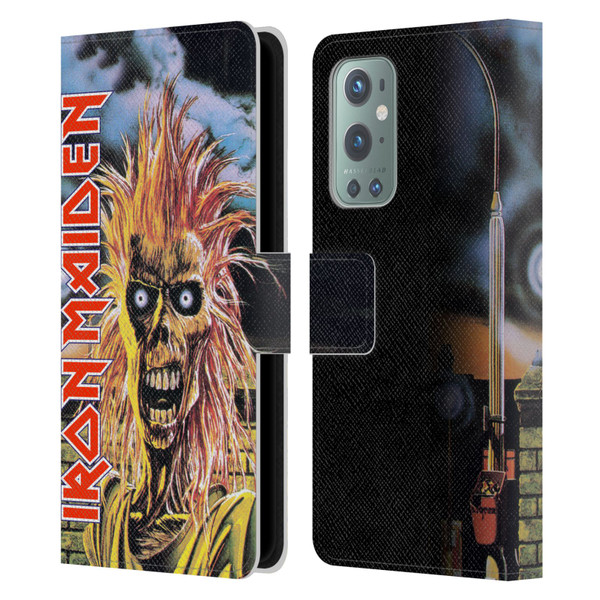 Iron Maiden Art First Leather Book Wallet Case Cover For OnePlus 9