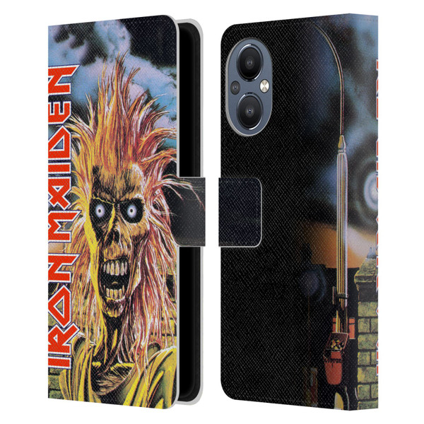 Iron Maiden Art First Leather Book Wallet Case Cover For OnePlus Nord N20 5G