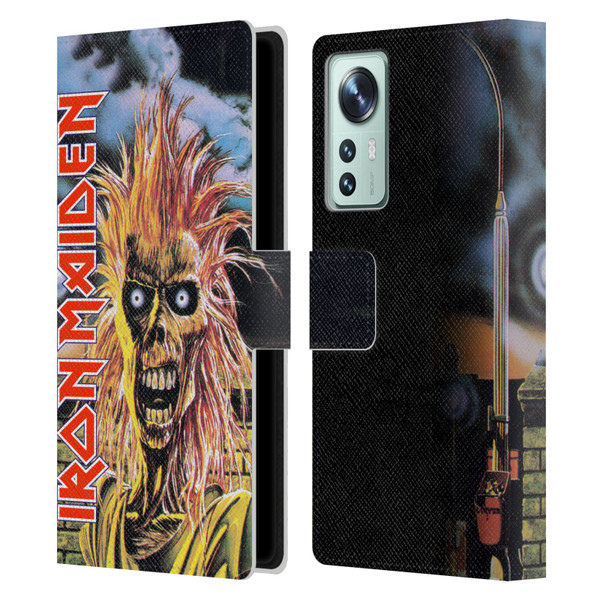 Iron Maiden Art First Leather Book Wallet Case Cover For Xiaomi 12