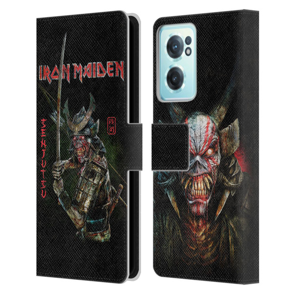 Iron Maiden Senjutsu Album Cover Leather Book Wallet Case Cover For OnePlus Nord CE 2 5G