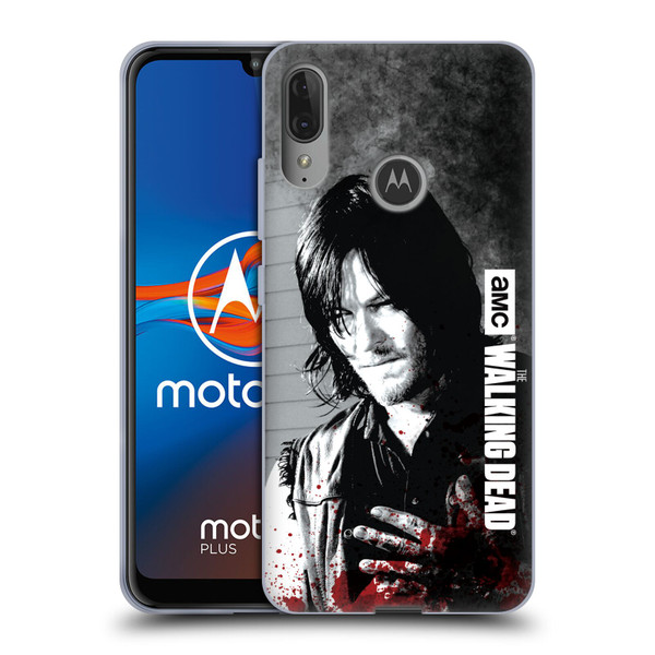 AMC The Walking Dead Gore Wounded Hand Soft Gel Case for Motorola Moto E6 Plus