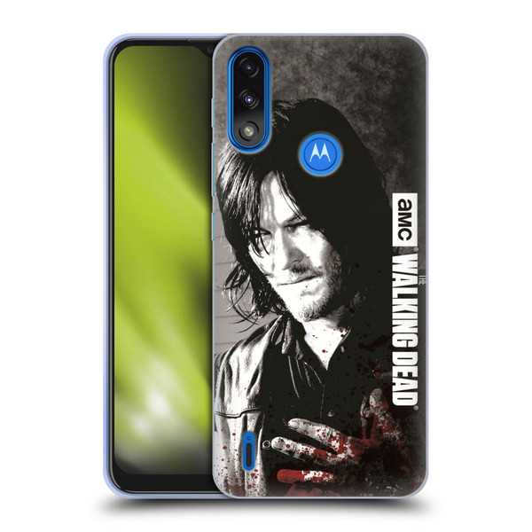 AMC The Walking Dead Gore Wounded Hand Soft Gel Case for Motorola Moto E7 Power / Moto E7i Power
