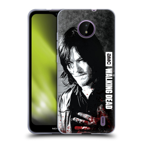 AMC The Walking Dead Gore Wounded Hand Soft Gel Case for Nokia C10 / C20