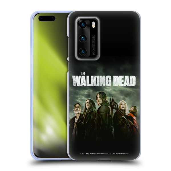 AMC The Walking Dead Season 11 Key Art Poster Soft Gel Case for Huawei P40 5G