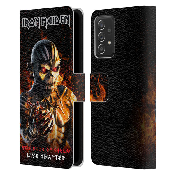 Iron Maiden Tours TBOS Live Chapter Leather Book Wallet Case Cover For Samsung Galaxy A53 5G (2022)