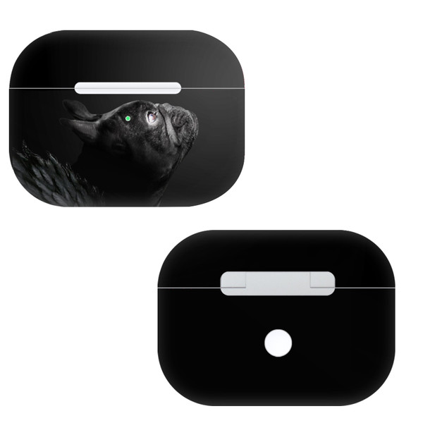 Klaudia Senator French Bulldog Angel Vinyl Sticker Skin Decal Cover for Apple AirPods Pro Charging Case