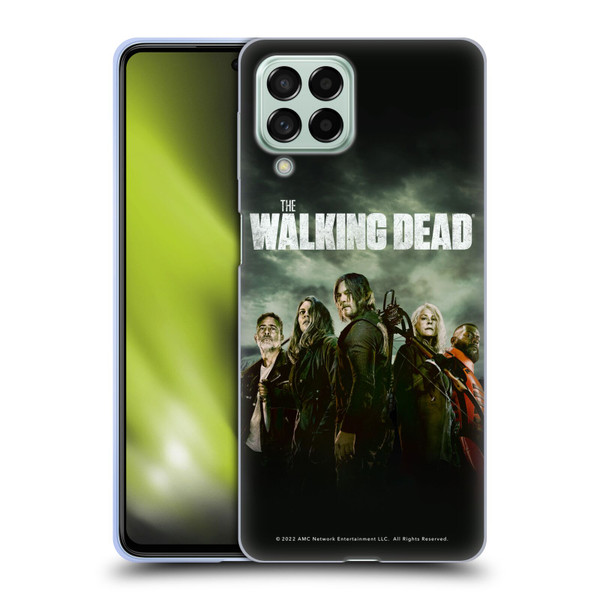 AMC The Walking Dead Season 11 Key Art Poster Soft Gel Case for Samsung Galaxy M53 (2022)