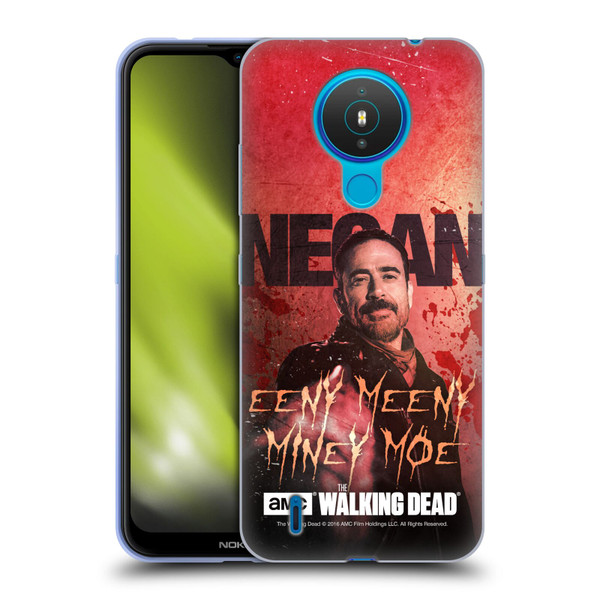AMC The Walking Dead Negan Eeny Miney Coloured Soft Gel Case for Nokia 1.4