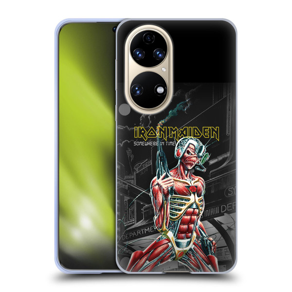 Iron Maiden Album Covers Somewhere Soft Gel Case for Huawei P50
