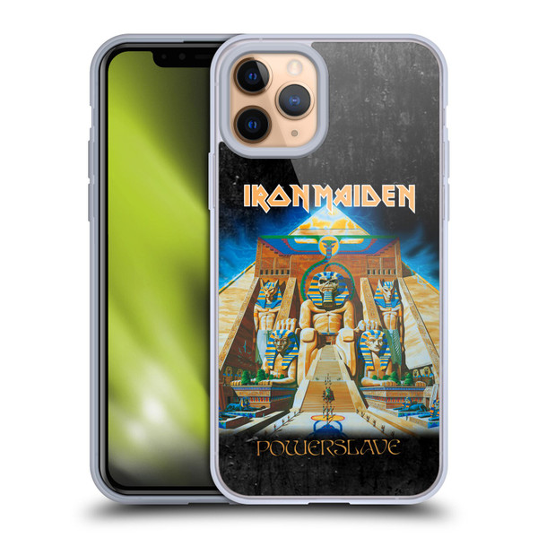 Iron Maiden Album Covers Powerslave Soft Gel Case for Apple iPhone 11 Pro & MagSafe
