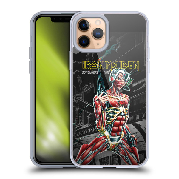 Iron Maiden Album Covers Somewhere Soft Gel Case for Apple iPhone 11 Pro & MagSafe