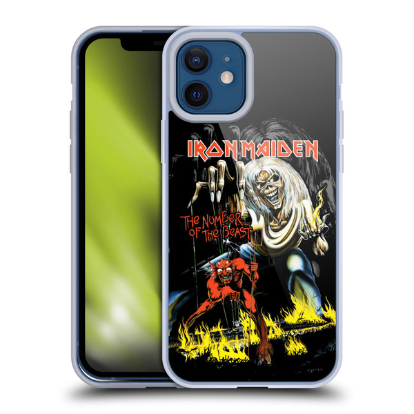 Iron Maiden Album Covers NOTB Soft Gel Case for Apple iPhone 12 / iPhone 12 Pro