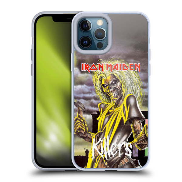 Iron Maiden Album Covers Killers Soft Gel Case for Apple iPhone 12 Pro Max & MagSafe