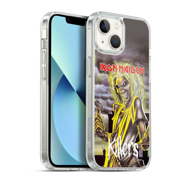 Iron Maiden Album Covers Killers Soft Gel Case for Apple iPhone 13