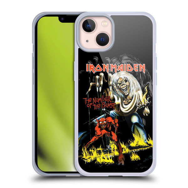 Iron Maiden Album Covers NOTB Soft Gel Case for Apple iPhone 13
