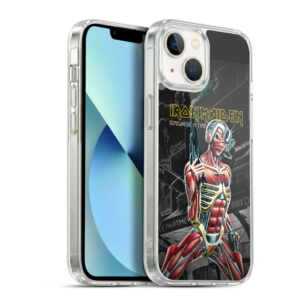 Iron Maiden Album Covers Somewhere Soft Gel Case for Apple iPhone 13