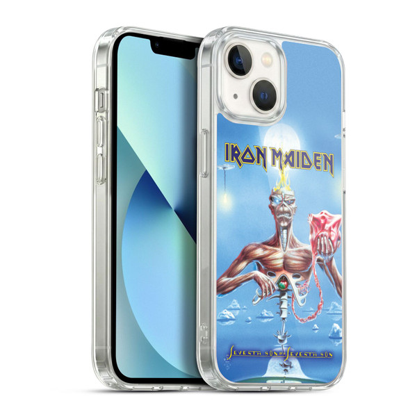 Iron Maiden Album Covers SSOSS Soft Gel Case for Apple iPhone 13