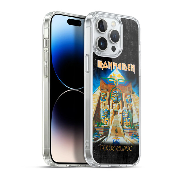 Iron Maiden Album Covers Powerslave Soft Gel Case for Apple iPhone 13 Pro Max & MagSafe