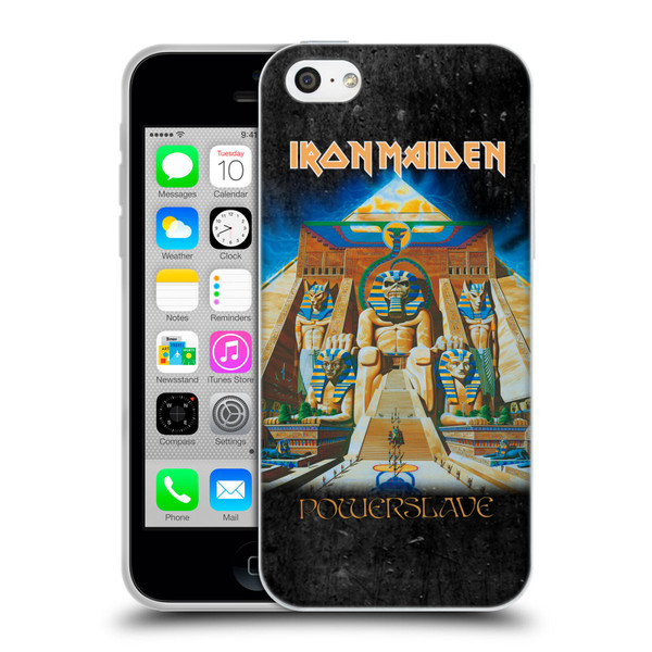 Iron Maiden Album Covers Powerslave Soft Gel Case for Apple iPhone 5c