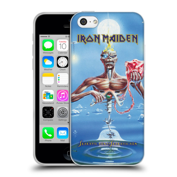 Iron Maiden Album Covers SSOSS Soft Gel Case for Apple iPhone 5c