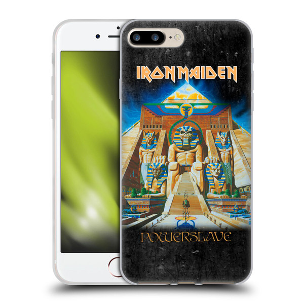 Iron Maiden Album Covers Powerslave Soft Gel Case for Apple iPhone 7 Plus / iPhone 8 Plus & MagSafe
