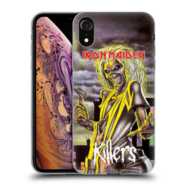 Iron Maiden Album Covers Killers Soft Gel Case for Apple iPhone XR