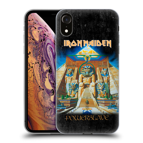 Iron Maiden Album Covers Powerslave Soft Gel Case for Apple iPhone XR