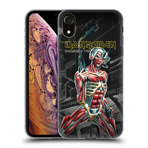 Iron Maiden Album Covers Somewhere Soft Gel Case for Apple iPhone XR