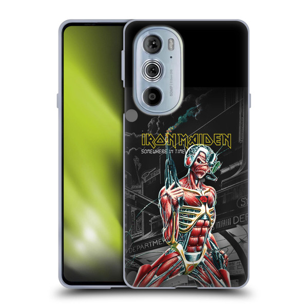 Iron Maiden Album Covers Somewhere Soft Gel Case for Motorola Edge X30