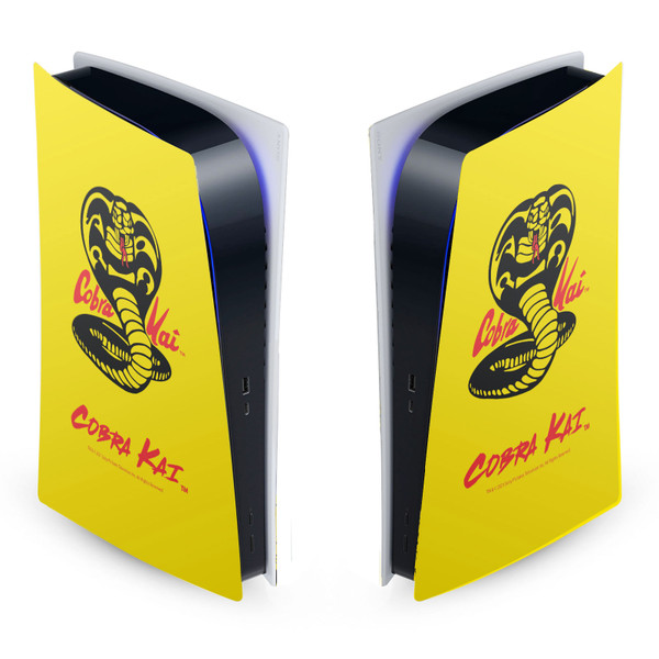 Cobra Kai Iconic Logo Vinyl Sticker Skin Decal Cover for Sony PS5 Digital Edition Console