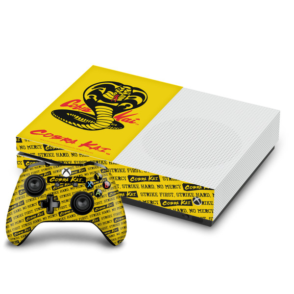 Cobra Kai Iconic Logo Vinyl Sticker Skin Decal Cover for Microsoft One S Console & Controller