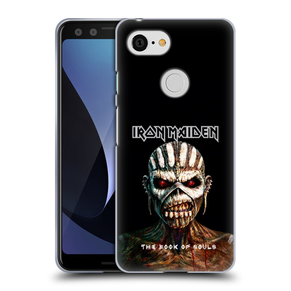 Iron Maiden Album Covers The Book Of Souls Soft Gel Case for Google Pixel 3